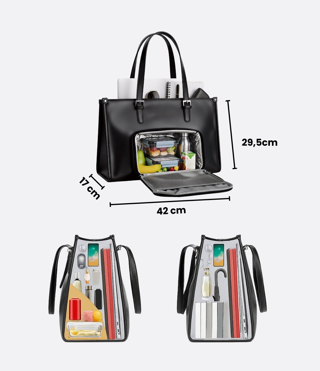 Sac à main THERMEA BAG Isotherme - Noir